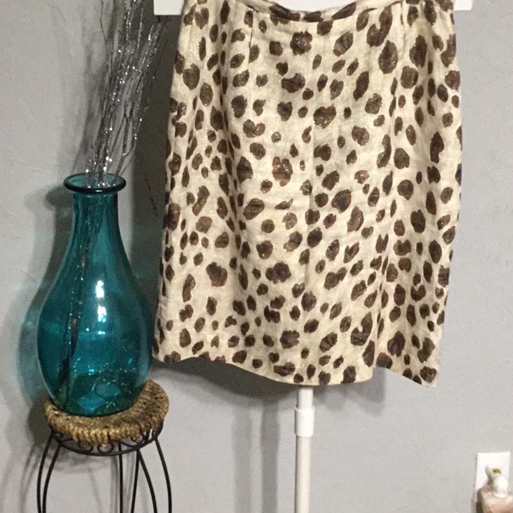 Animal Print Skirt